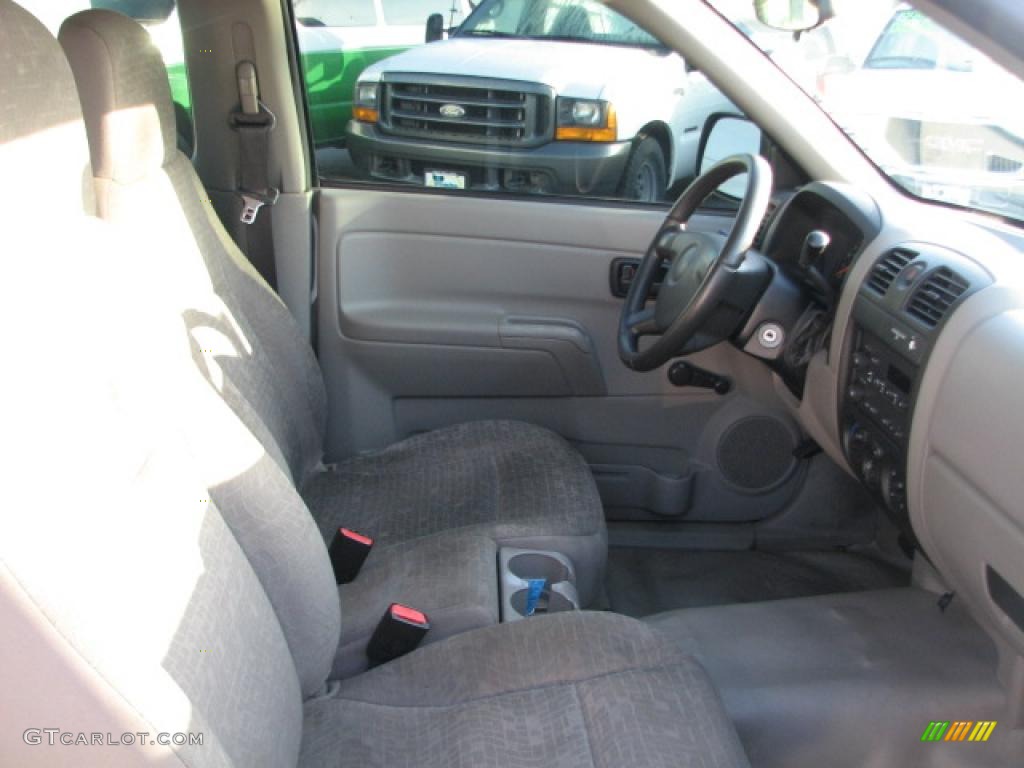 Medium Dark Pewter Interior 2005 Chevrolet Colorado Extended Cab Photo #39843250