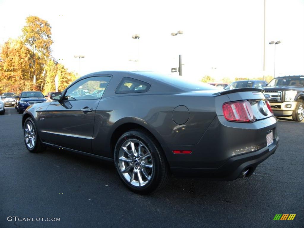 2011 Mustang GT Premium Coupe - Sterling Gray Metallic / Saddle photo #21