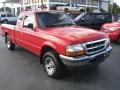 Bright Red 1998 Ford Ranger XLT Extended Cab Exterior