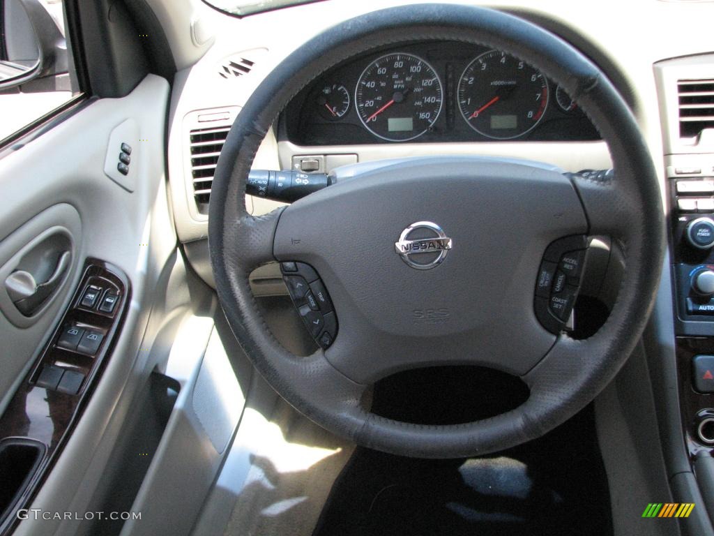 2003 Maxima GLE - Sterling Mist / Frost photo #15