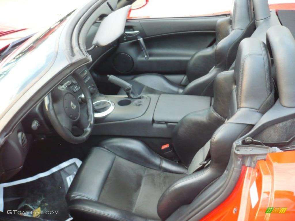 Black Interior 2003 Dodge Viper SRT-10 Photo #39845342