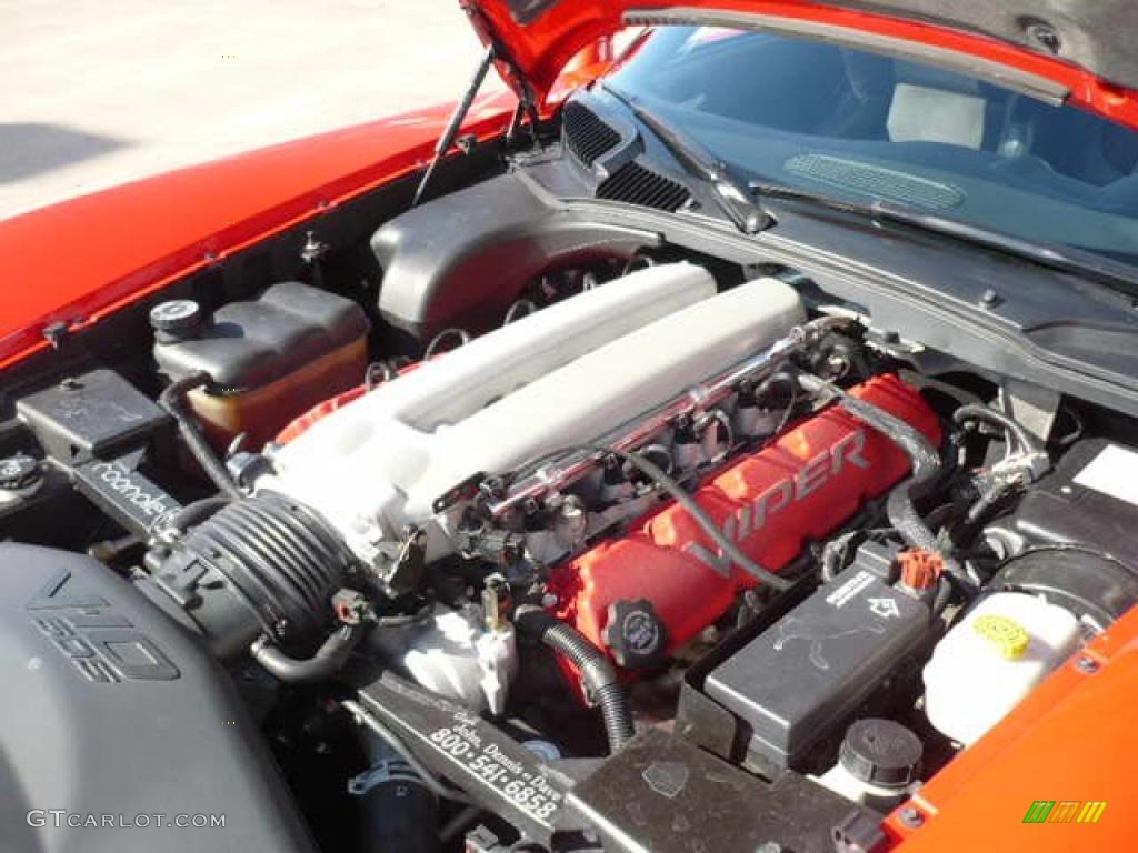 2003 Dodge Viper SRT-10 8.3 Liter OHV 20-Valve V10 Engine Photo #39845694