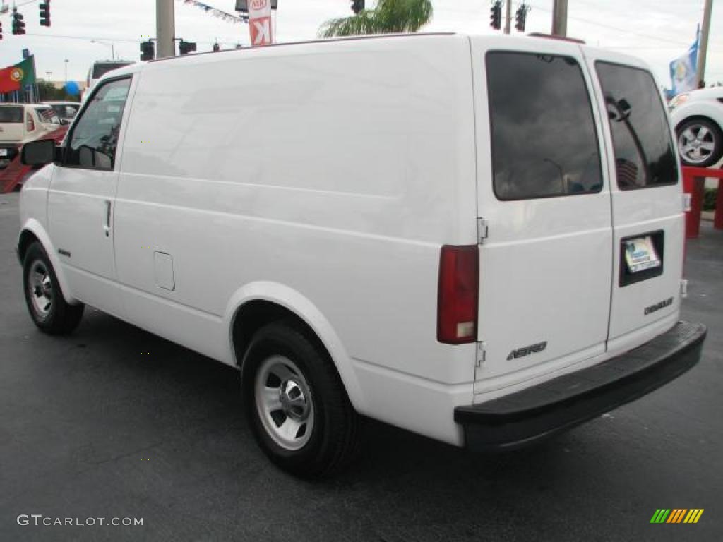 Ivory White 2001 Chevrolet Astro Commercial Van Exterior Photo #39846178