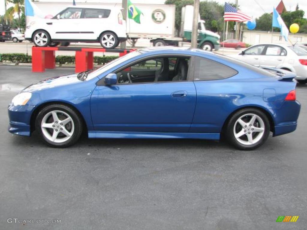 Arctic Blue Pearl 2002 Acura RSX Type S Sports Coupe Exterior Photo #39846570