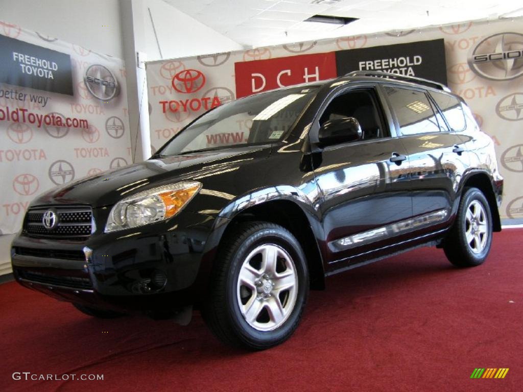 2008 RAV4 4WD - Black / Ash photo #1