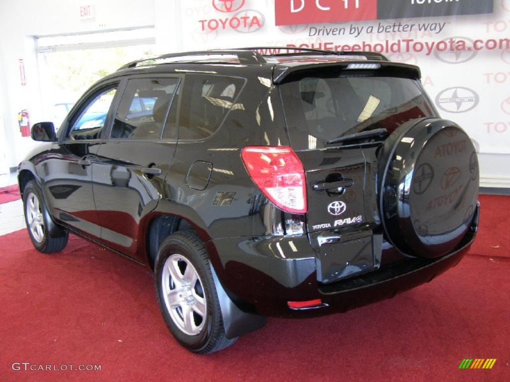 2008 RAV4 4WD - Black / Ash photo #6