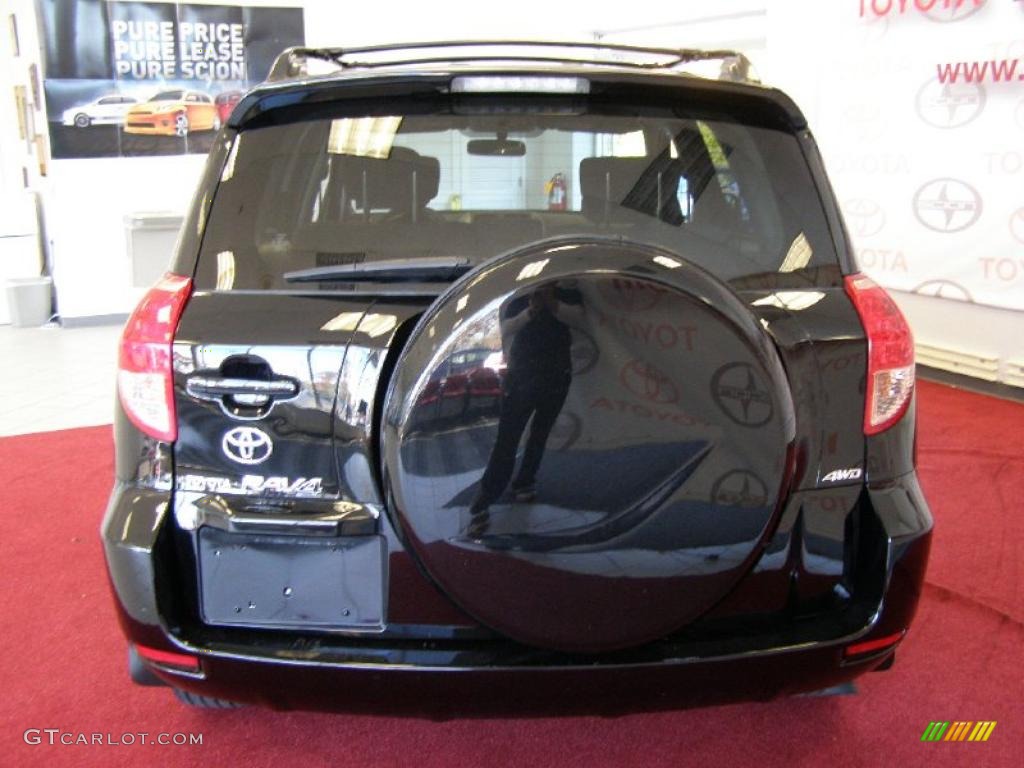 2008 RAV4 4WD - Black / Ash photo #7