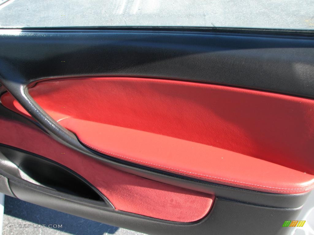 2004 Pontiac GTO Coupe Red Door Panel Photo #39847498