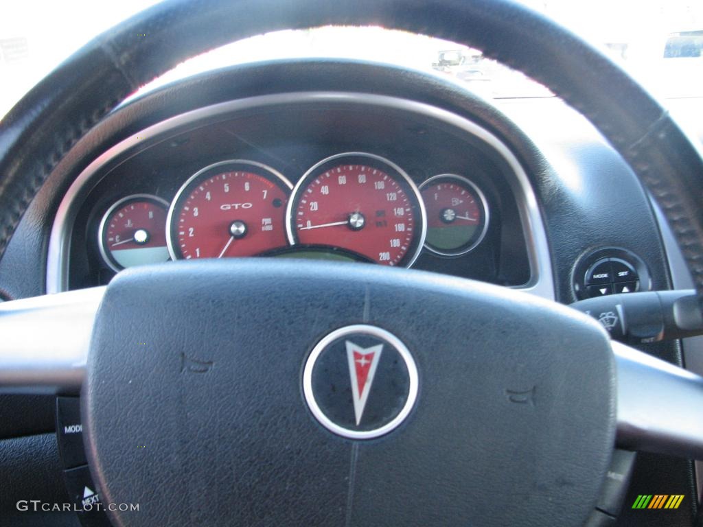 2004 Pontiac GTO Coupe Gauges Photo #39847586
