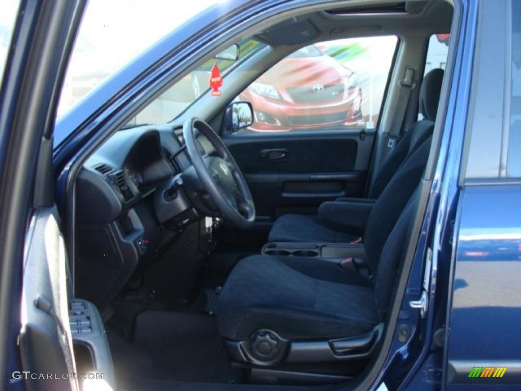 2005 CR-V EX 4WD - Eternal Blue Pearl / Black photo #7