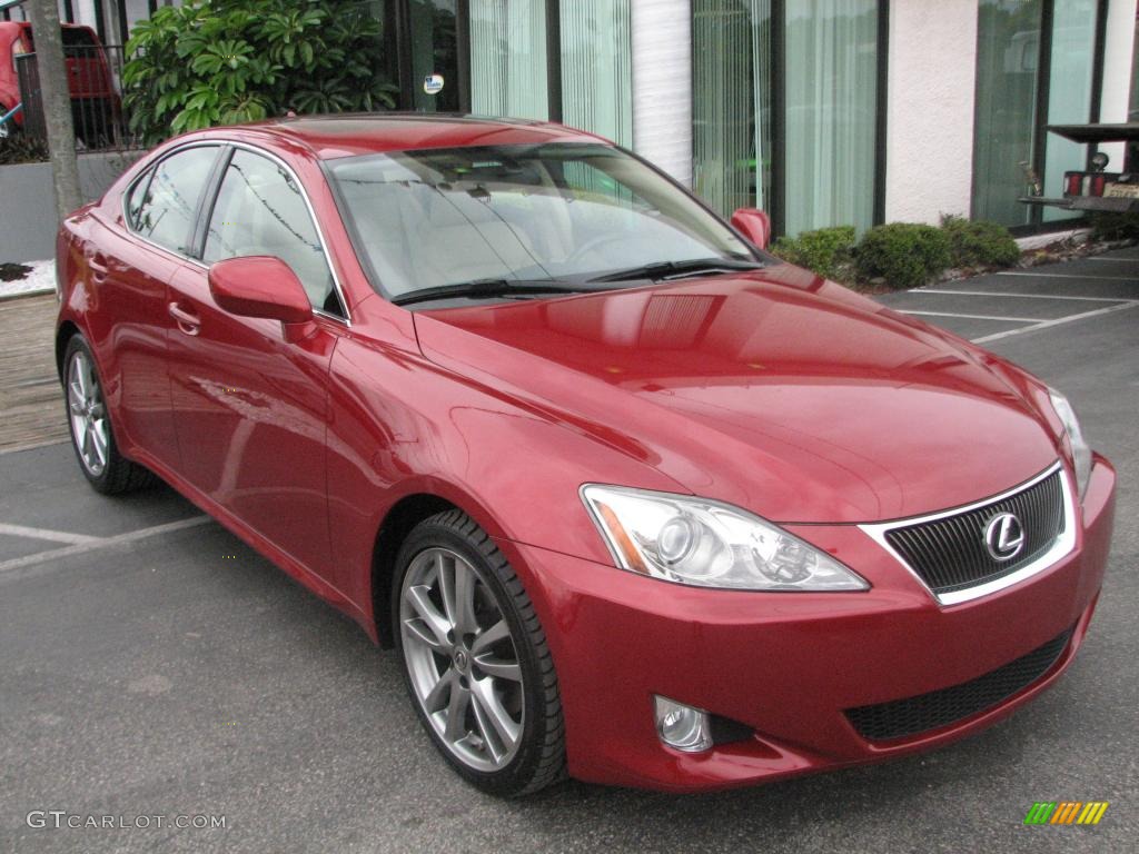 Matador Red Mica Lexus IS