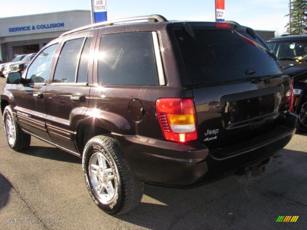 2004 Grand Cherokee Laredo 4x4 - Deep Lava Red Metallic / Dark Slate Gray photo #2