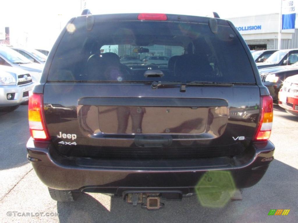 2004 Grand Cherokee Laredo 4x4 - Deep Lava Red Metallic / Dark Slate Gray photo #15