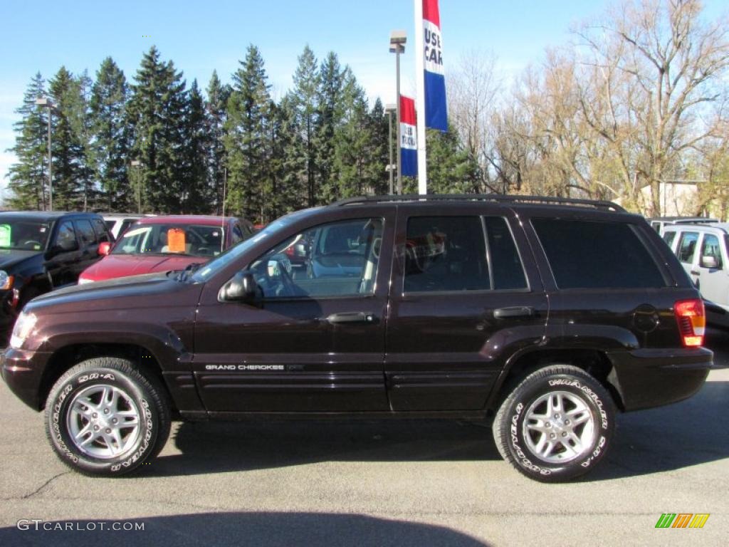 2004 Grand Cherokee Laredo 4x4 - Deep Lava Red Metallic / Dark Slate Gray photo #21