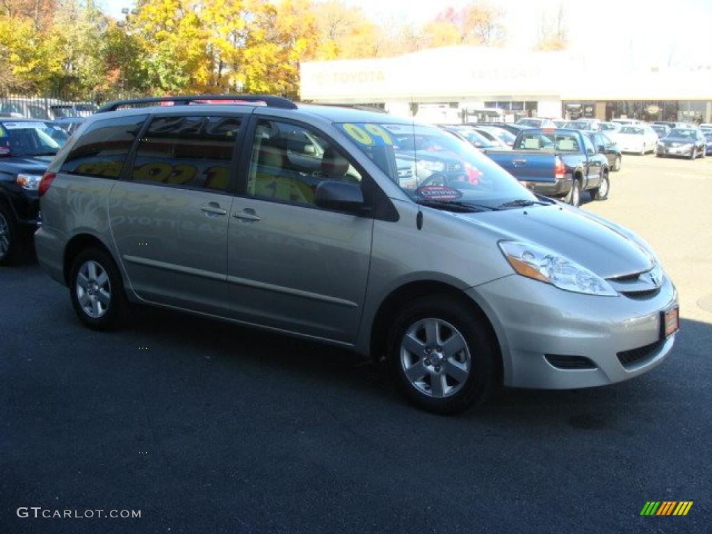 2009 Sienna LE - Desert Sand Mica / Stone photo #1