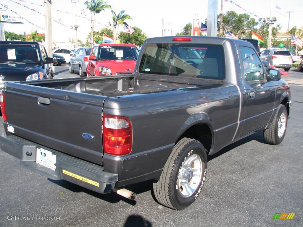Dark Shadow Grey Metallic 2005 Ford Ranger XLT Regular Cab Exterior Photo #39849262