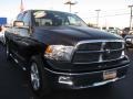 2009 Brilliant Black Crystal Pearl Dodge Ram 1500 Big Horn Edition Crew Cab 4x4  photo #7