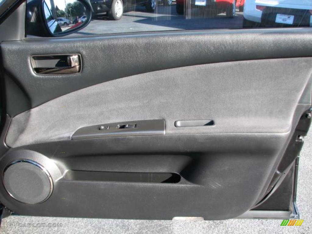 2006 Nissan Altima 3.5 SE-R Charcoal Door Panel Photo #39850118