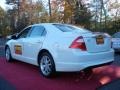 2010 White Platinum Tri-coat Metallic Ford Fusion SEL  photo #8