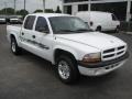 Bright White 2002 Dodge Dakota Sport Quad Cab