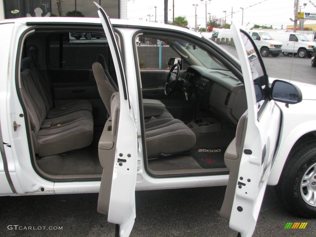 Dark Slate Gray Interior 2002 Dodge Dakota Sport Quad Cab Photo #39850850