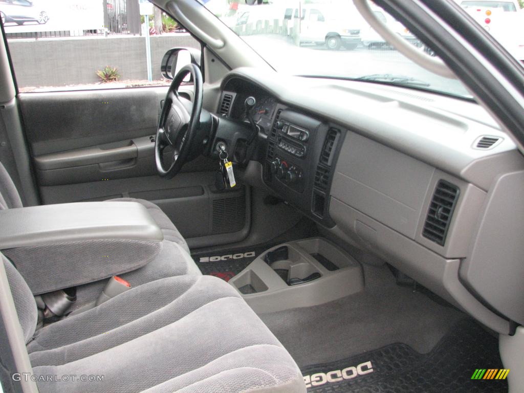 2002 Dodge Dakota Sport Quad Cab Dark Slate Gray Dashboard Photo #39850930
