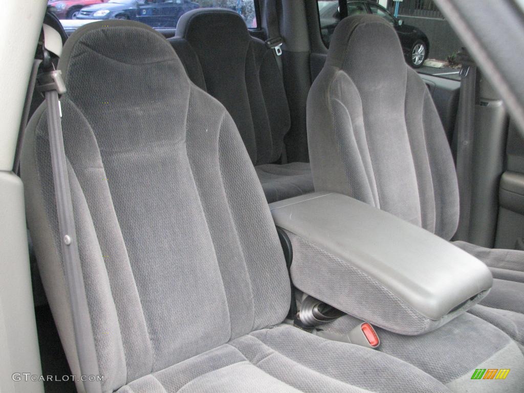 Dark Slate Gray Interior 2002 Dodge Dakota Sport Quad Cab Photo #39851006