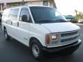 White 2001 Chevrolet Express 2500 Commercial Van