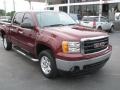 2008 Sonoma Red Metallic GMC Sierra 1500 SLE Crew Cab  photo #1