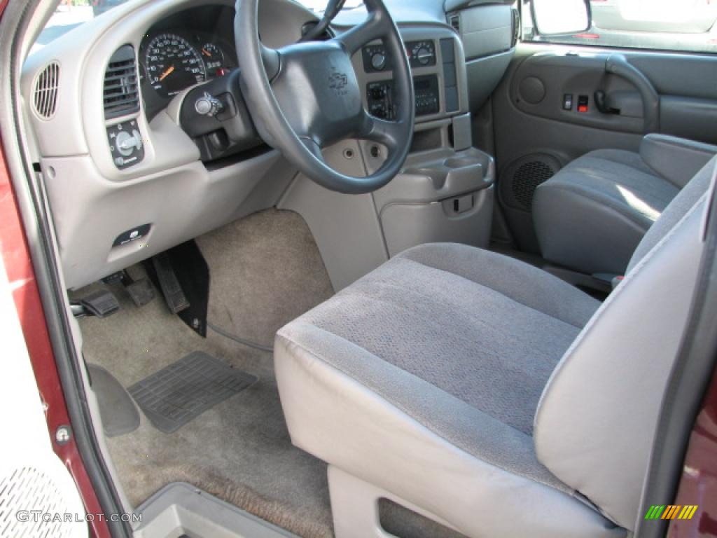 2004 Astro LT AWD Passenger Van - Dark Carmine Red Metallic / Medium Gray photo #21