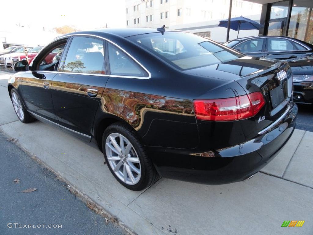 Brilliant Black 2009 Audi A6 3.0T quattro Sedan Exterior Photo #39853770