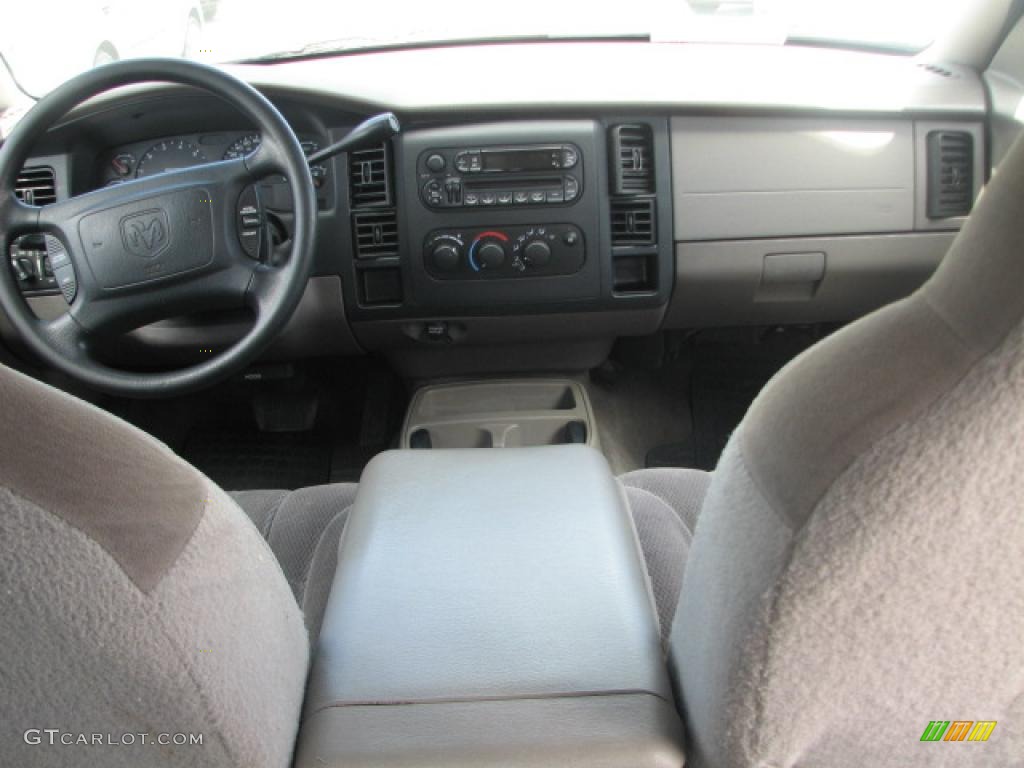 2004 Dodge Dakota SLT Quad Cab Dark Slate Gray Dashboard Photo #39854302
