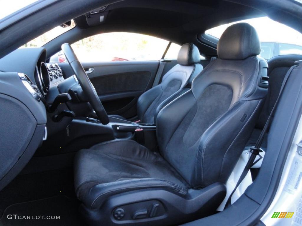 Black Interior 2008 Audi TT 2.0T Coupe Photo #39854446