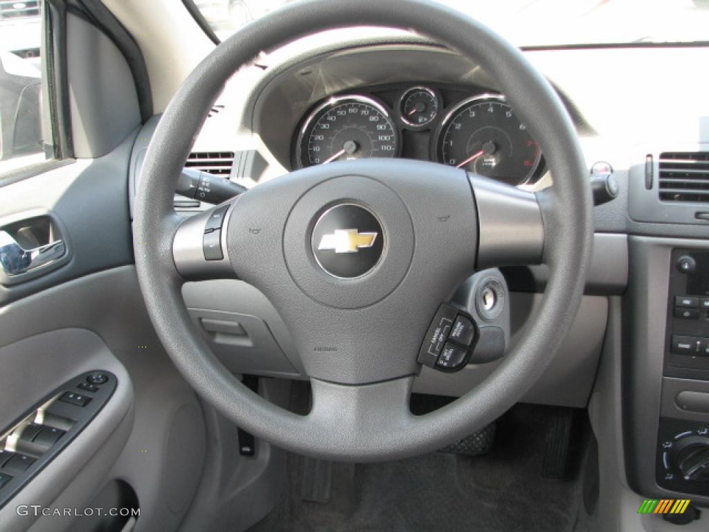 2007 Cobalt LT Sedan - Ultra Silver Metallic / Gray photo #15
