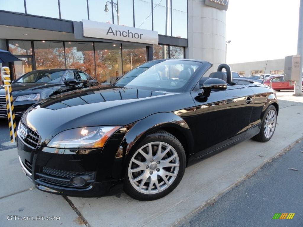 Brilliant Black 2008 Audi TT 3.2 quattro Roadster Exterior Photo #39854814