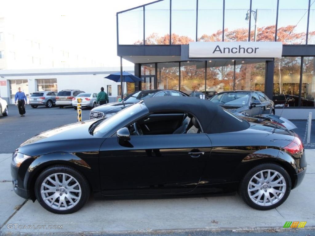 Brilliant Black 2008 Audi TT 3.2 quattro Roadster Exterior Photo #39854838