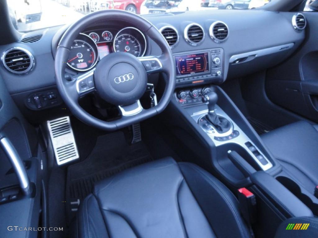 2008 Audi TT 3.2 quattro Roadster Black Dashboard Photo #39854978