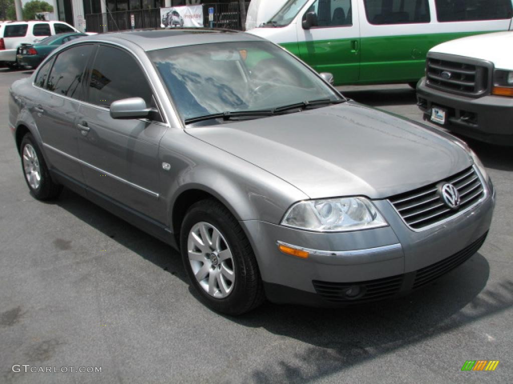 2003 Passat GLS Sedan - Silverstone Grey Metallic / Grey photo #1