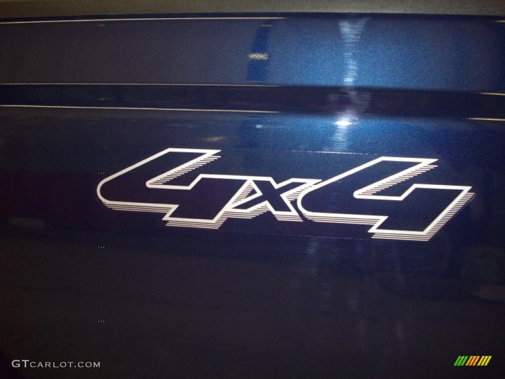 2009 F250 Super Duty XL Regular Cab 4x4 - Dark Blue Pearl Metallic / Medium Stone photo #6