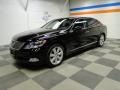 Obsidian Black - LS 600h L Hybrid Photo No. 8