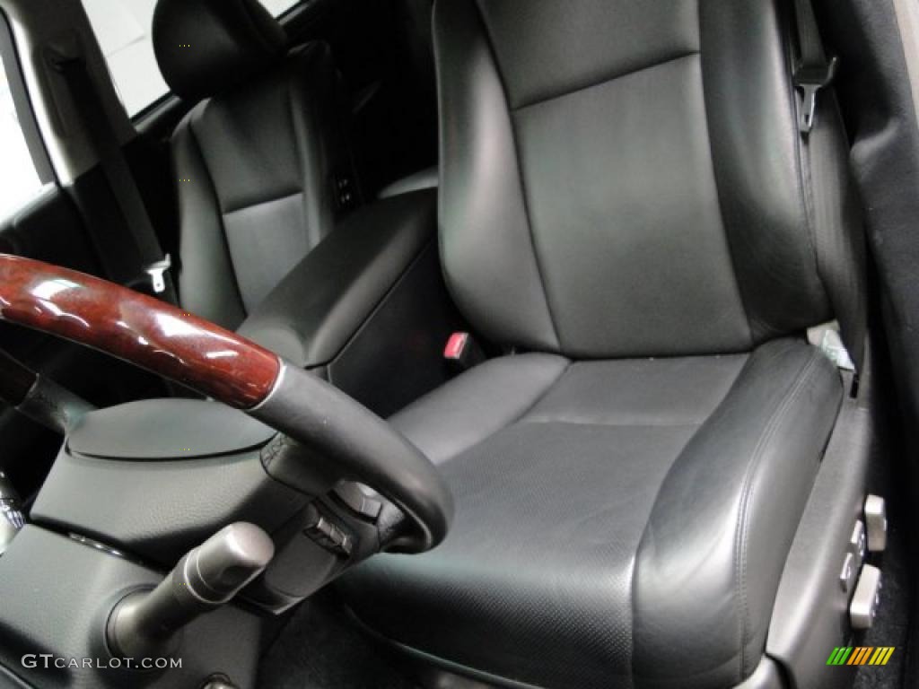 Black Interior 2008 Lexus LS 600h L Hybrid Photo #39858078