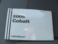 2005 Black Chevrolet Cobalt Coupe  photo #4