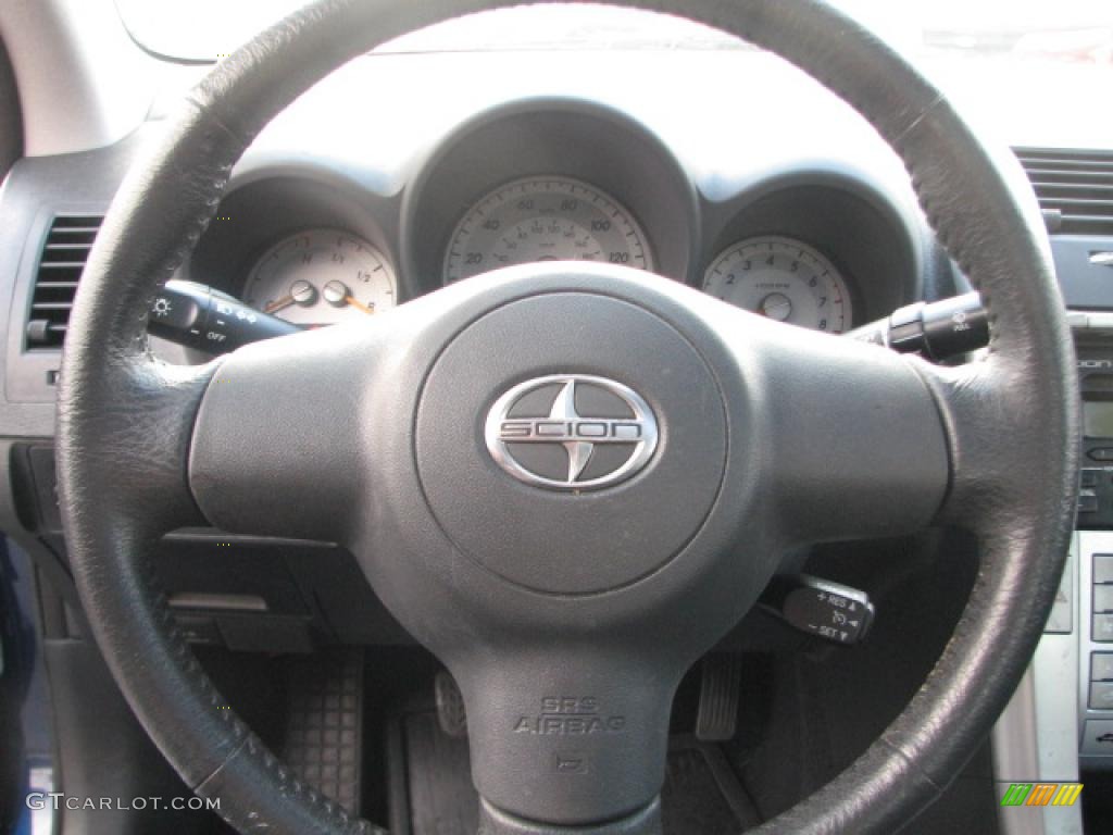 2005 Scion tC Standard tC Model Dark Gray Steering Wheel Photo #39859919