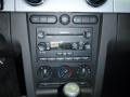 2008 Ford Mustang Black/Blue Alcantara Interior Controls Photo