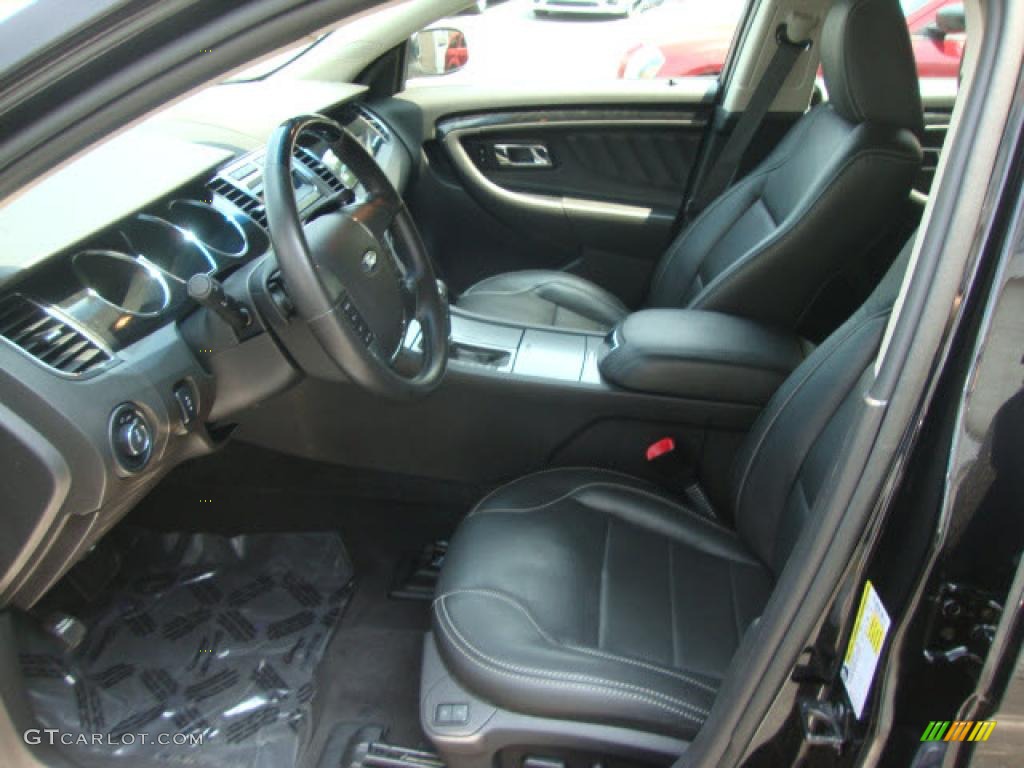 Charcoal Black Interior 2010 Ford Taurus Limited Photo #39860409