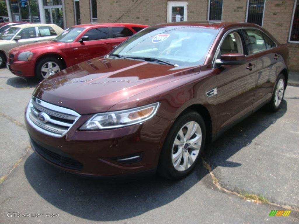 Cinnamon Red Metallic 2010 Ford Taurus SEL Exterior Photo #39860501