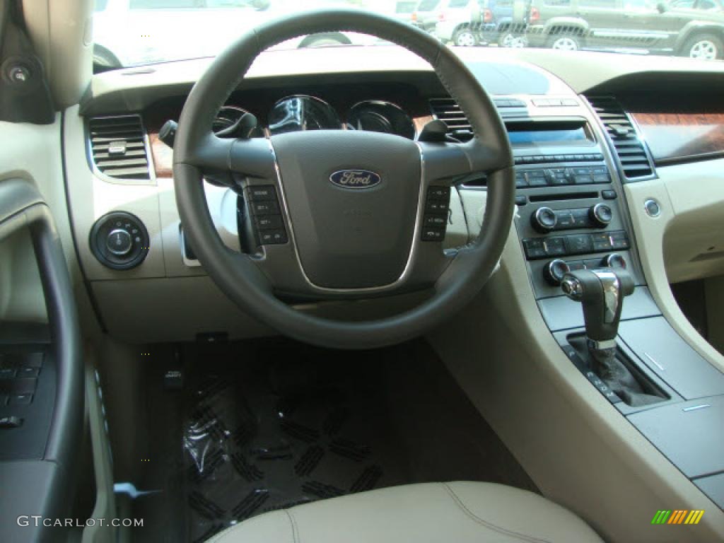 2010 Ford Taurus SEL Light Stone Dashboard Photo #39860537