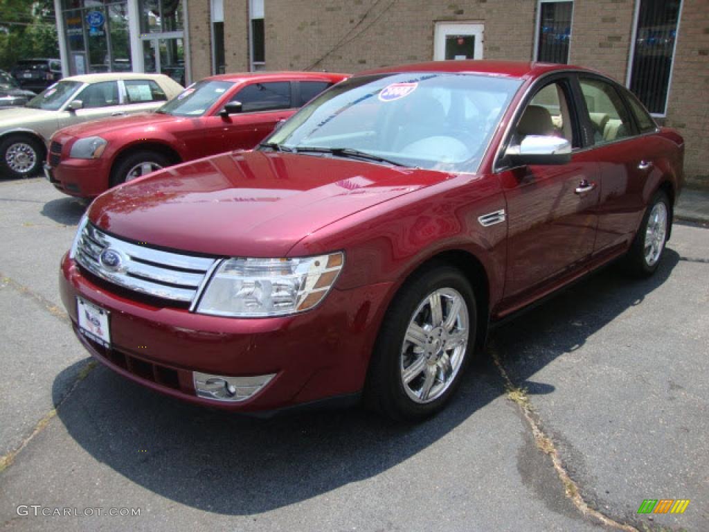 Merlot Metallic 2008 Ford Taurus Limited Exterior Photo #39860649