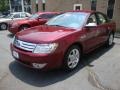 Merlot Metallic 2008 Ford Taurus Limited Exterior