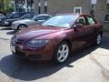 Dark Cherry Mica 2007 Mazda MAZDA6 i Touring Sedan Exterior